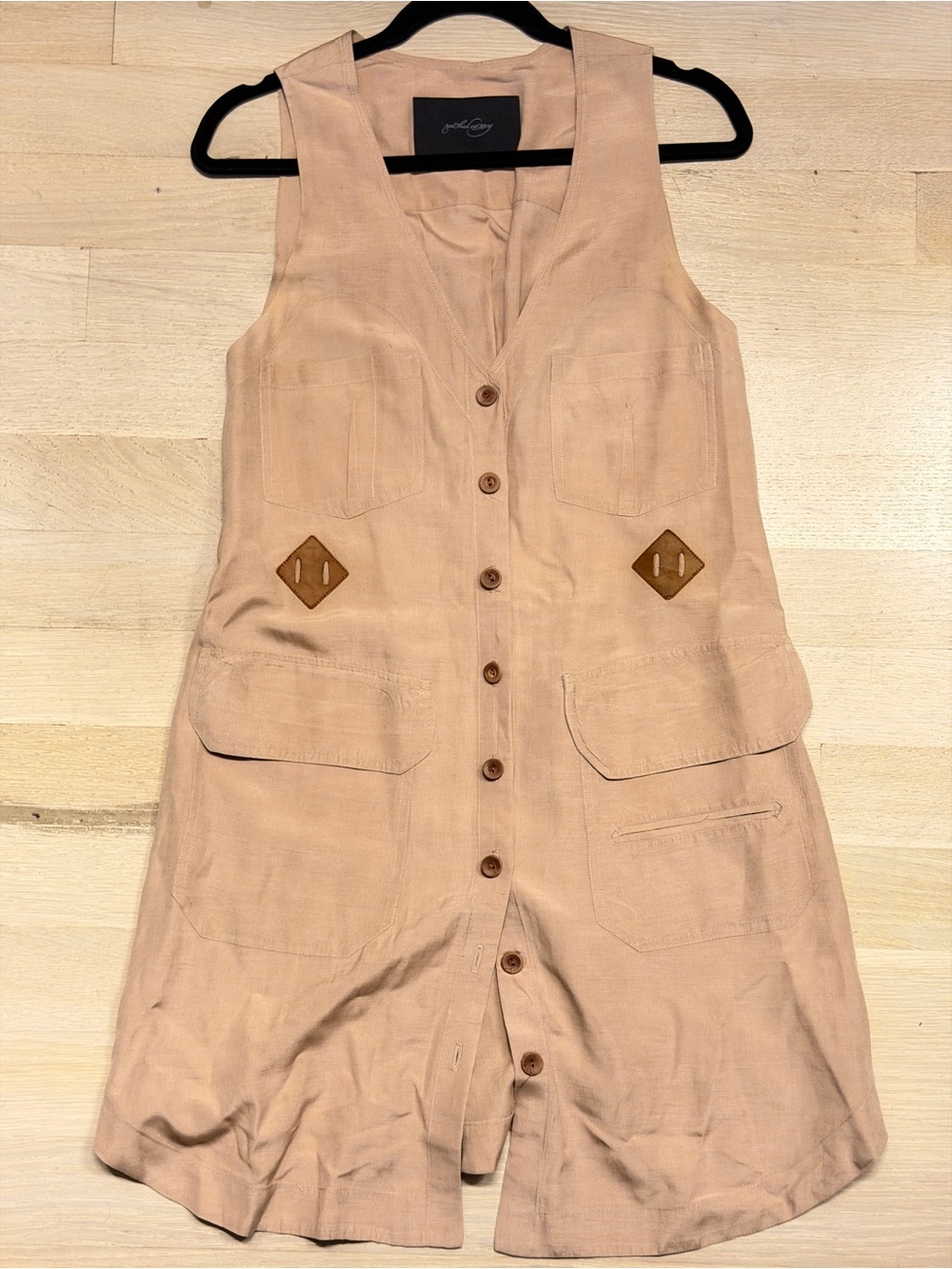 Rachel Comey Silk-Linen Blend Shirtdress